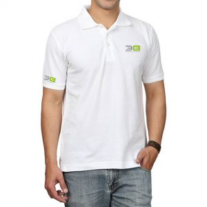 3B POLO T-SHIRT WHITE
