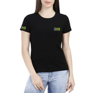 3B GROWTH WOMEN'S BLACK T-SHIRT