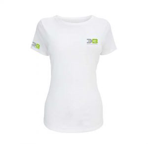 Alternative view of 3B GROWTH WOMEN'S WHITE T-SHIRT